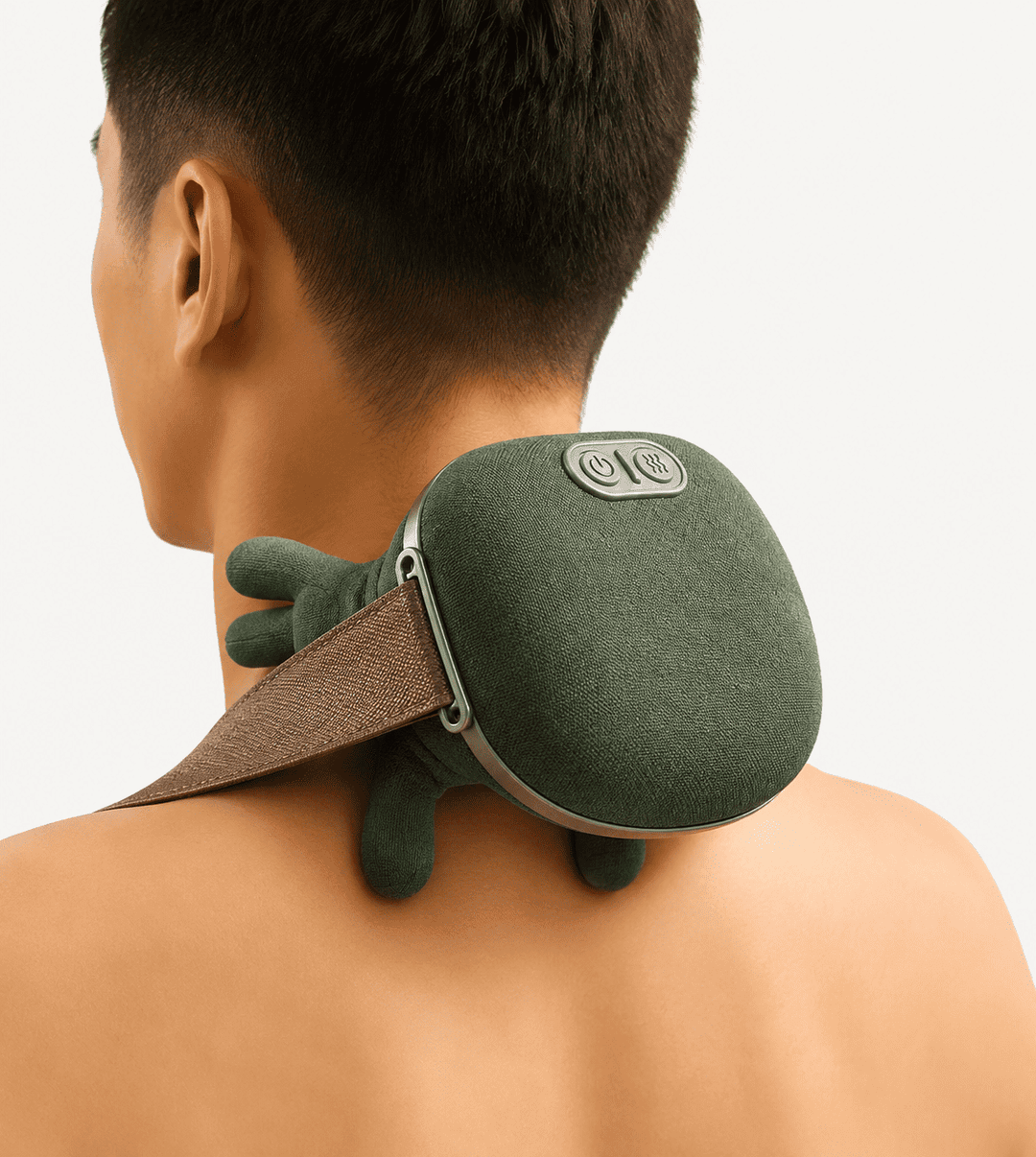 Automatic Neck And Shoulder Green Hand Massager - 1