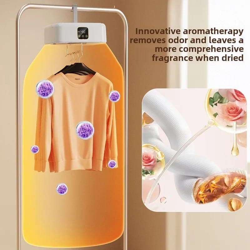 Portable Hanging Hot Air Cloth Dryer, Laundry Dryer - 2