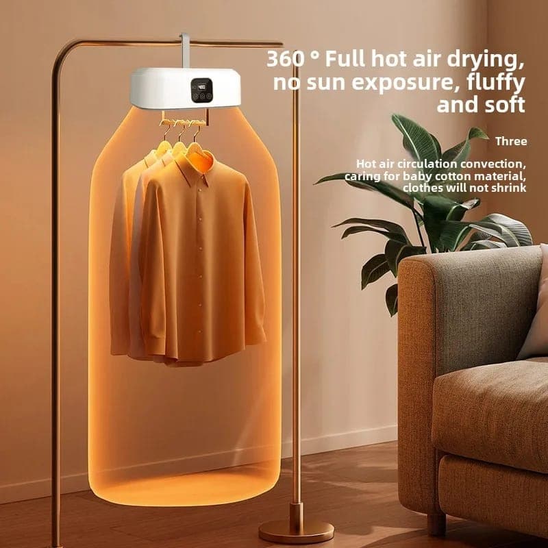 Portable Hanging Hot Air Cloth Dryer, Laundry Dryer - 4